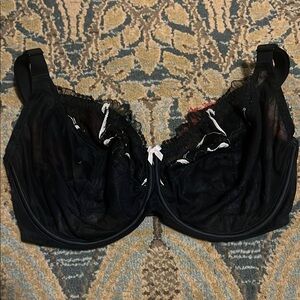 Understance Penny Flexwire Balconette Bra Black 34H